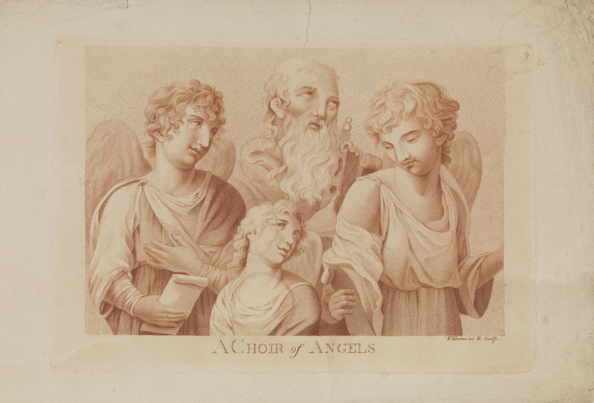 [Plate 9: A choir of angels]