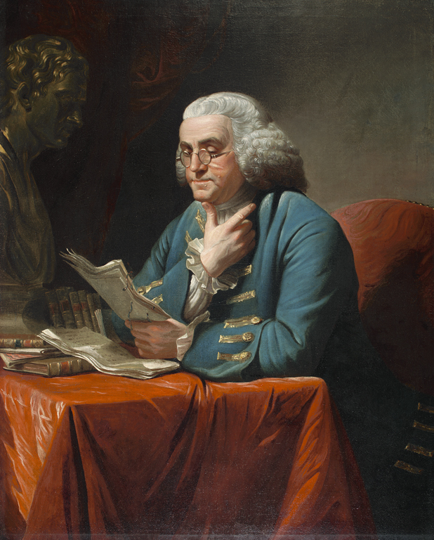 David Martin, Benjamin Franklin (1767)  PAFA - Pennsylvania Academy of  the Fine Arts