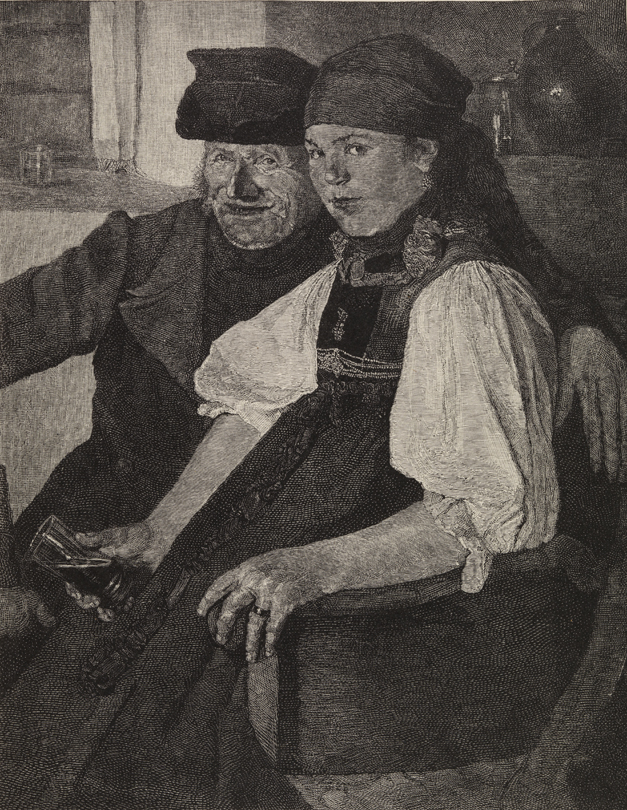 The Old Peasant and his Daughter