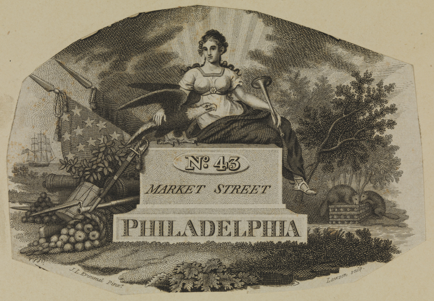 [Allegory of America (title page)]