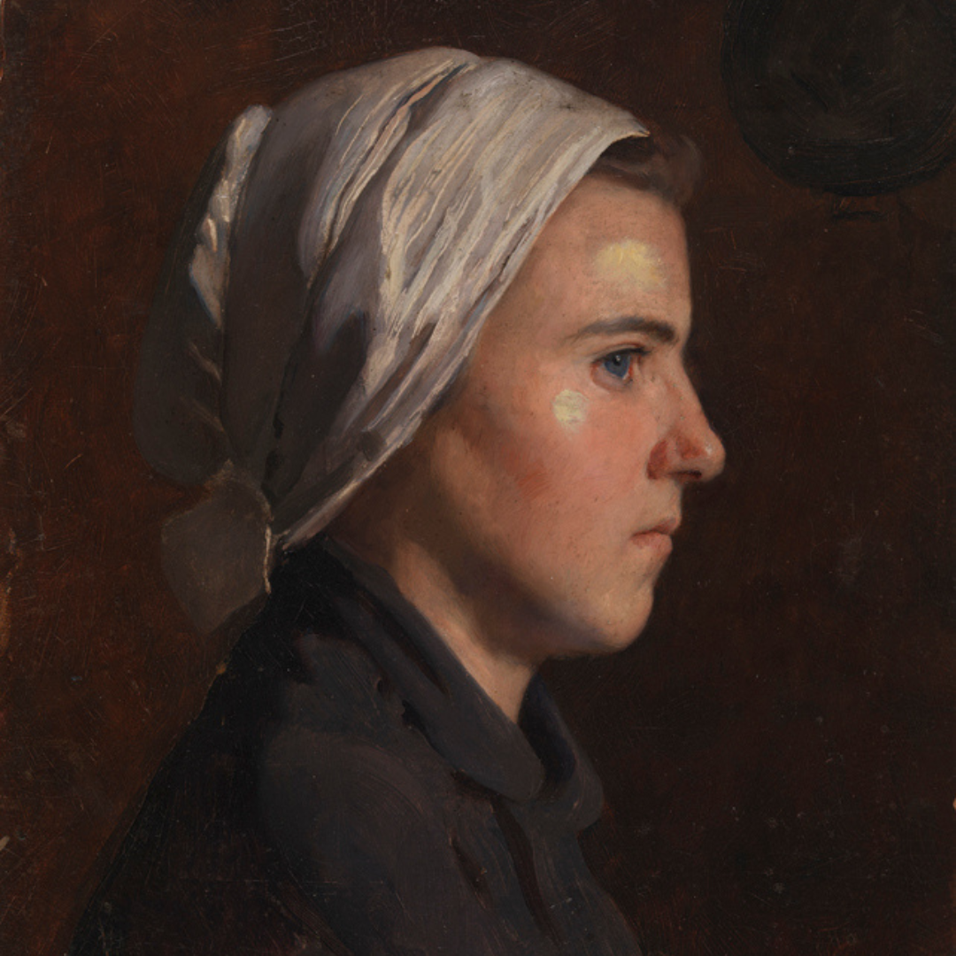 Head of a French Peasant Woman by Cecilia Beaux