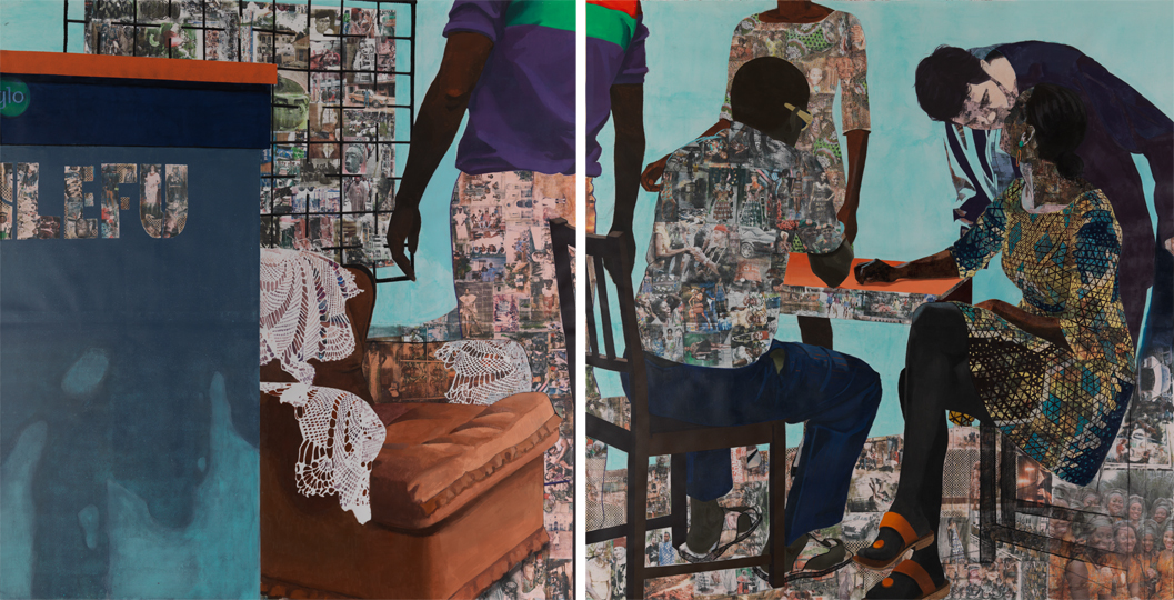 artwork by Njideka Akunyili Crosby