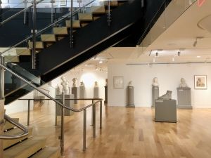 Installation view of From the School Collection