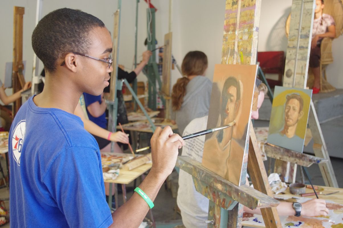 Art classes for Teens, ART + Academy