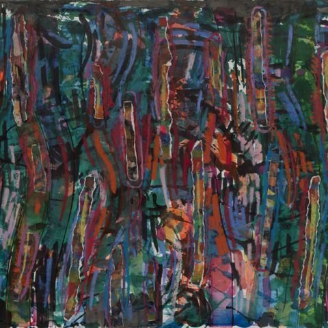 David Clyde Driskell, "Flowing Like a River" (1996-97)