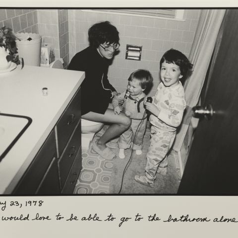 "Bathroom" May 23, 1978 Judy Gelles